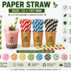 Paper Straw 12×197