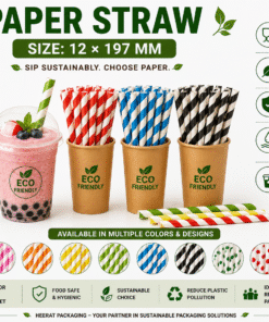 Paper Straw 12×197