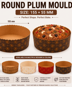 Round Plum Mould 155×55