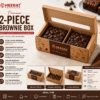 2-Piece Brownie Box
