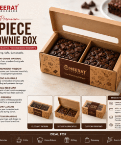 2-Piece Brownie Box