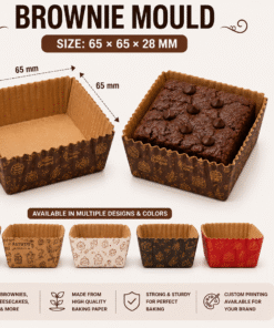Brownie Mould 65×65×28