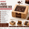 1-Piece Brownie Box