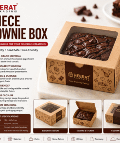 1-Piece Brownie Box