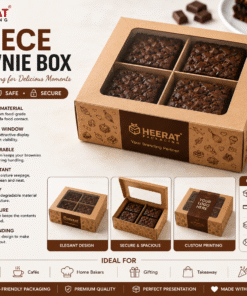 4-Piece Brownie Box