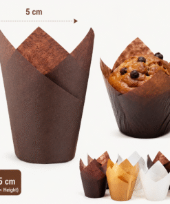 Bakery Tulip Cup For Muffin 5*14.5