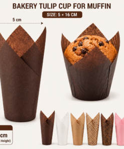 Bakery Tulip Cup for Muffin 5×16