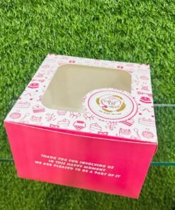 Window Cake Box 14*14*5