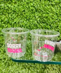 Printed Plastic Glass