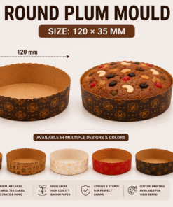 Round Plum Mould 120×35