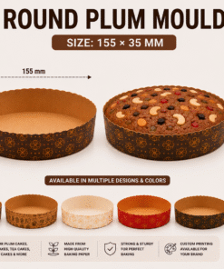 Round Plum Mould 155×35